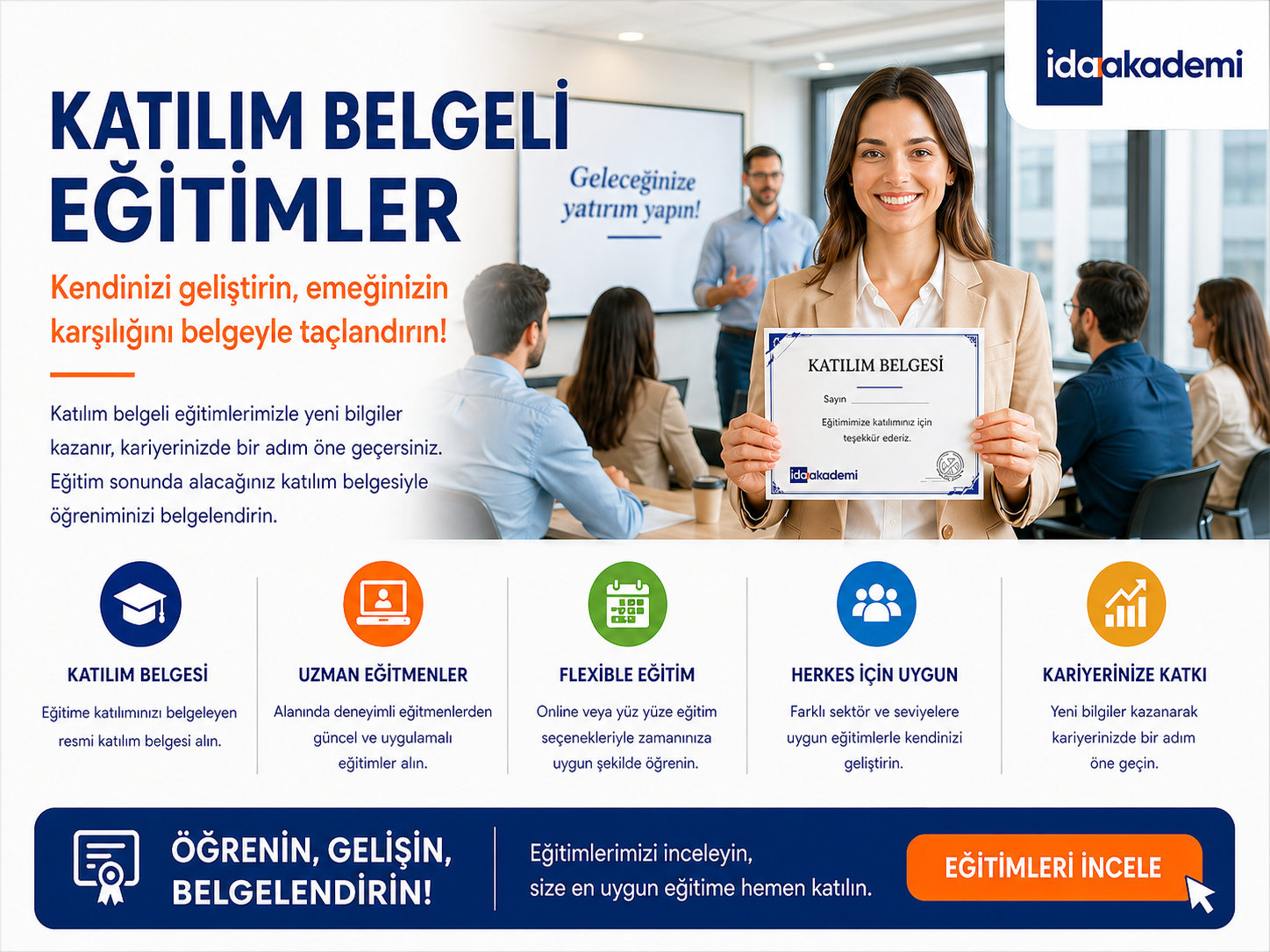 Katılım Belgeli Eğitimler